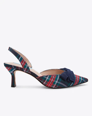 Tess Slingback Georgia Plaid