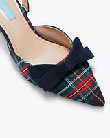 Tess Slingback Georgia Plaid