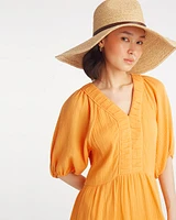 Wide Brim Raffia Hat