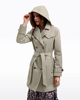 Meghan Trench Coat Spring Sage