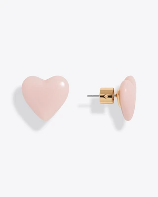 Puffy Heart Stud