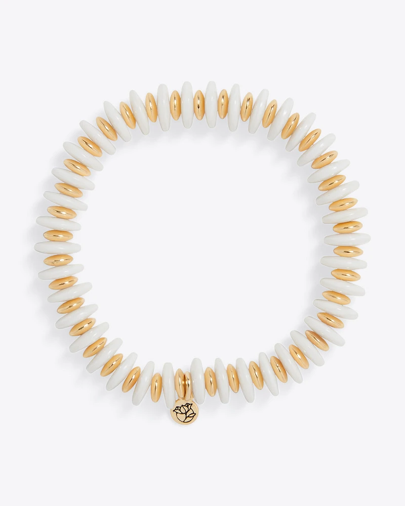 Mother of Pearl Stretch Bracelet