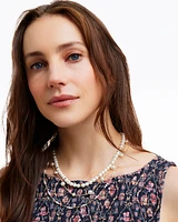 Layered Pearl Necklace