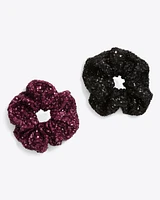 Sequin Scrunchie Set