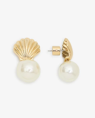 Pearl Shell Stud Earring
