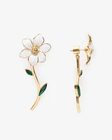 Stem Flower Earring