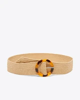 Raffia Belt