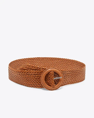 Woven Leather Belt