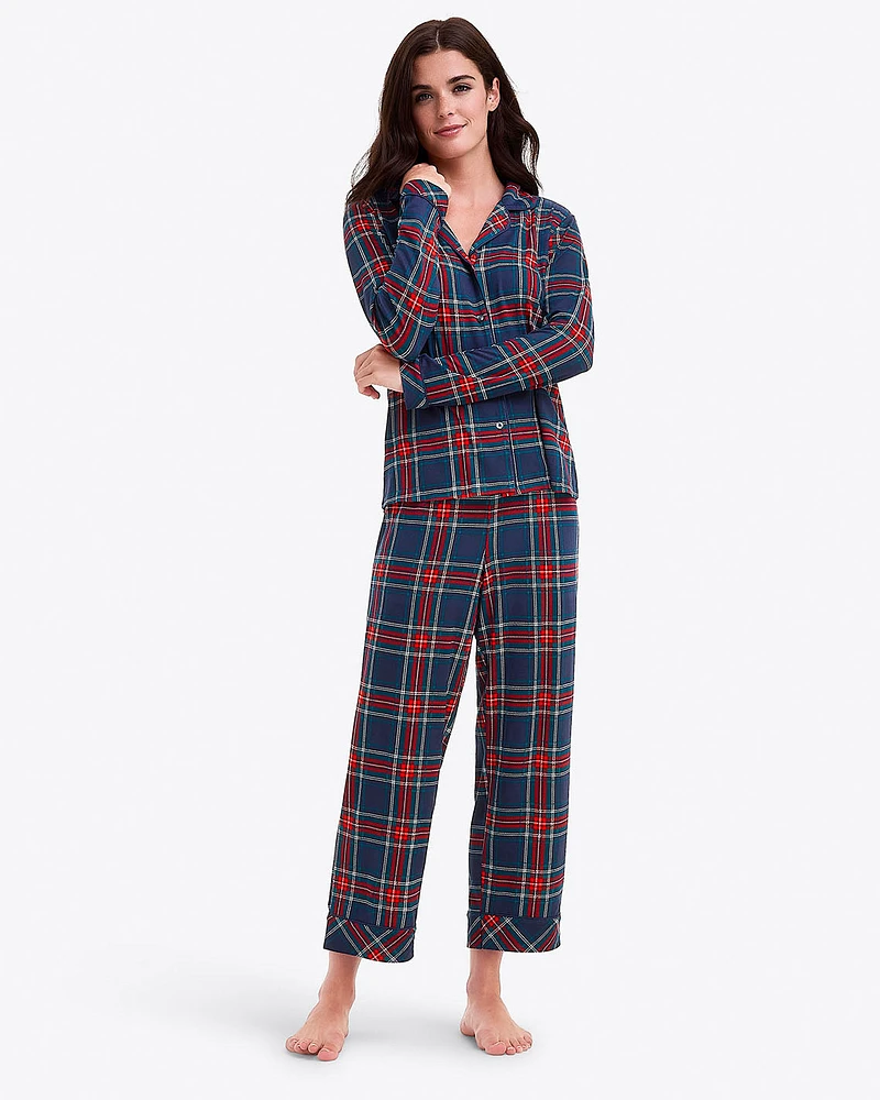 Linda Pajama Set Georgia Plaid