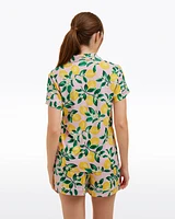 Sara Pajama Set Pink Lemon Blossom