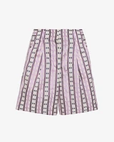 Tailored Shorts Dotted Stripes Jacquard