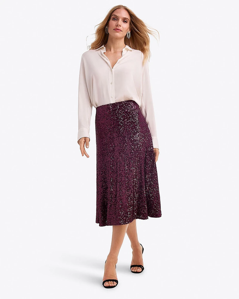 Midi Skirt Sequins