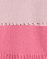 Colorblock Crewneck Sweater