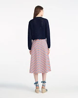 Crochet Sweater Cardigan Nassau Navy
