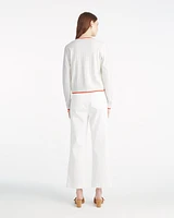 Piped Cardigan