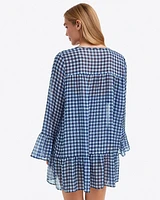 Gingham Coverup