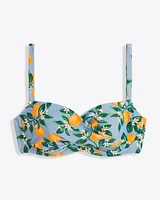 Lemon Blossom Twist Underwire Top