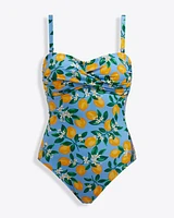 Lemon Blossom Bandeau One Piece