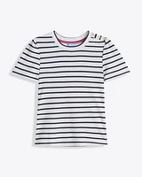 Stripe Crewneck Tee