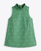 Sleeveless Ingrid Top Textured Stripe