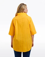Logan Top Cotton Dobby