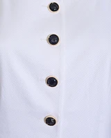 Tailored Top Pique