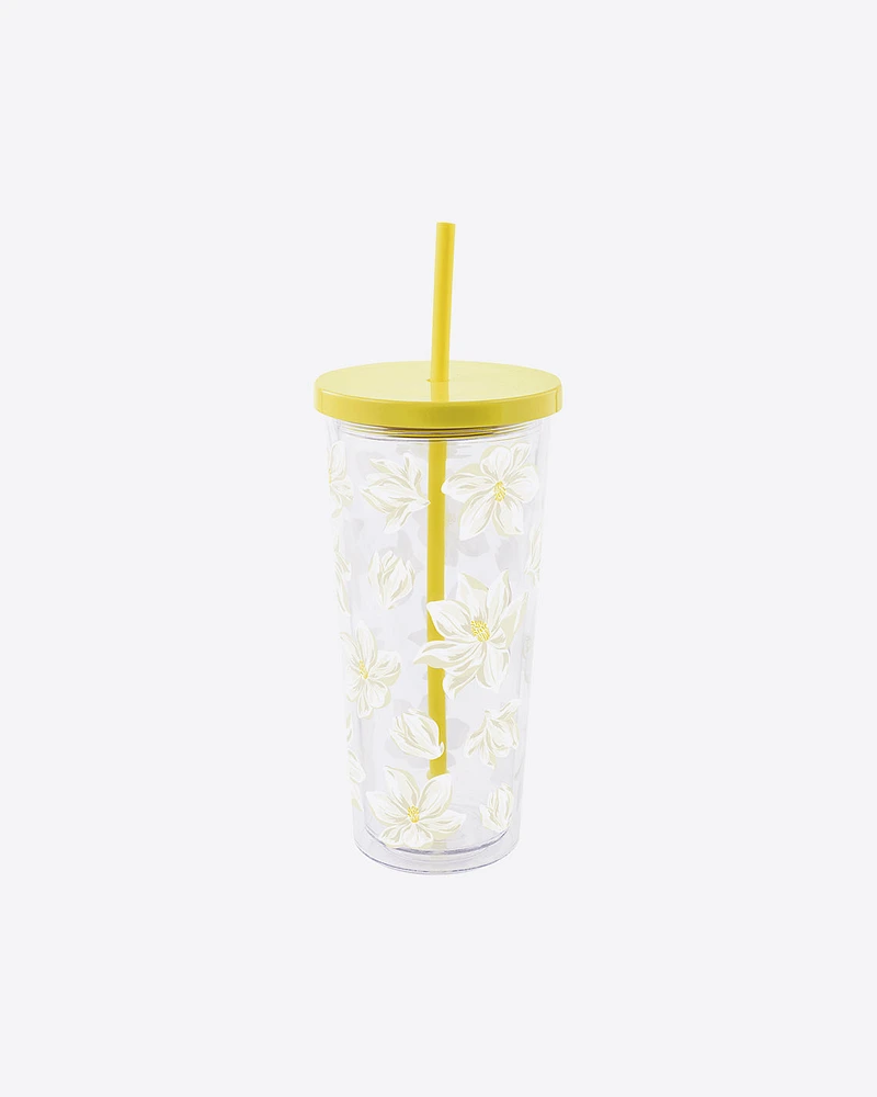 Tumbler with Straw