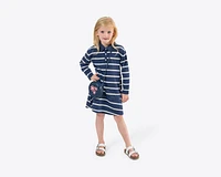 Girl's Jersey Polo Dress and Bag Set