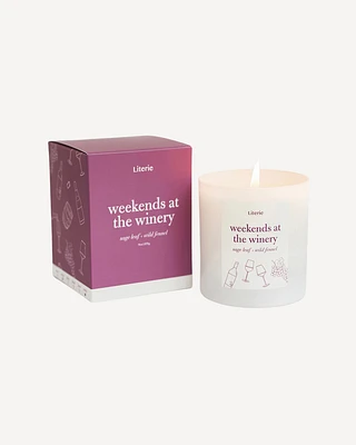 Weekends at the Winery Candle