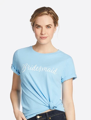 Bridesmaid Crewneck Tee