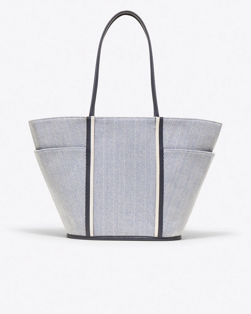 Herringbone Tote Bag