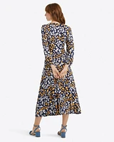 Fit & Flare Dress Fall Field Flowers