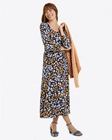 Fit & Flare Dress Fall Field Flowers