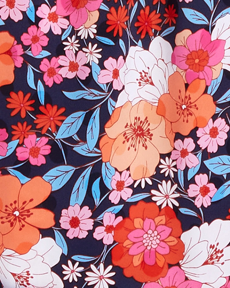 Kellie Babydoll Dress Wildflower Bouquet