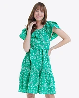 Sawyer Dress Embroidered Floral