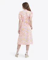 Rhonda Wrap Dress Lily Floral