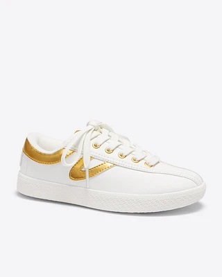 DJ x Tretorn Kid's Little Nylite White Gold
