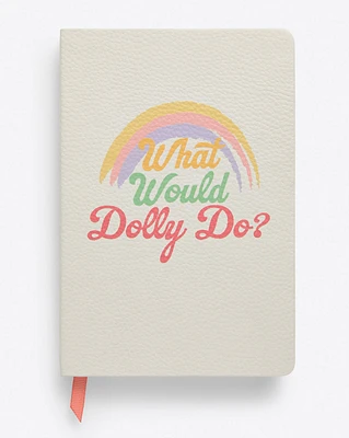 What Would Dolly Do Rainbow Notebook