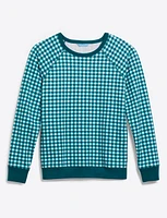 Natalie Sweatshirt Gingham