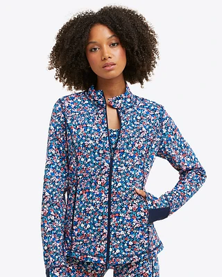 Warm Up Jacket Allover Ditsy Floral