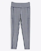Leggings Navy Gingham