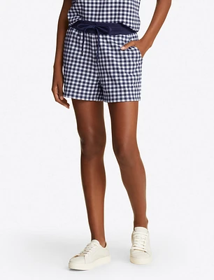 Natalie Sweatshorts Gingham