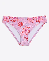 Basic Hipster Bikini Bottom Floral Scallop
