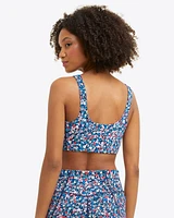 Sports Bra Allover Ditsy Floral