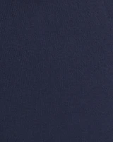 Long-Sleeve Easy Knit Top Navy