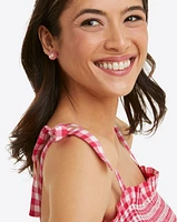 Taylor Smocked Dress Pink Gingham