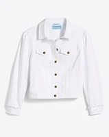 White Denim Jacket