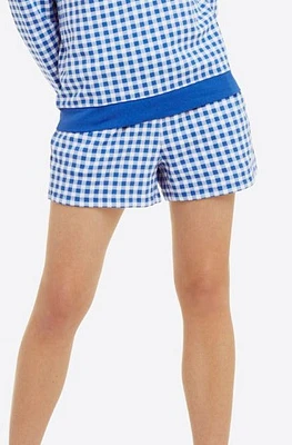 Natalie Sweat Shorts Gingham