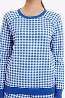 Natalie Sweatshirt Gingham