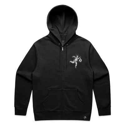 Small Chenille Zip-up Hoodie - LW